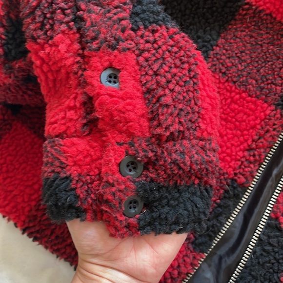 Red & Black Plaid Jacket - Picture 3 of 3